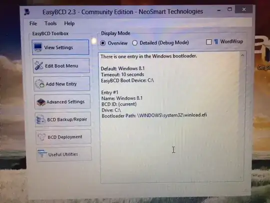 EasyBCD 2.3 screen