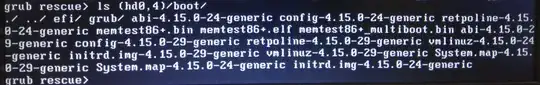 boot/grub/i386-pc/normal.mod not found