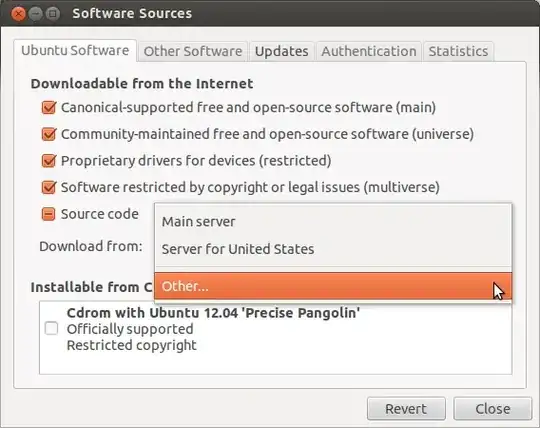 Update Manager - Ubuntu Software Tab