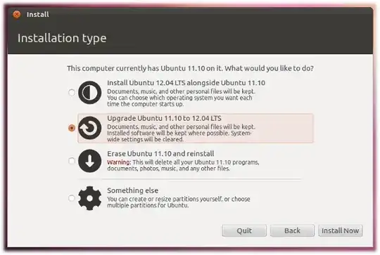 select the ticked mark option