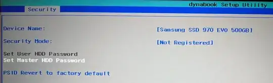 Security tab > Samsung ..