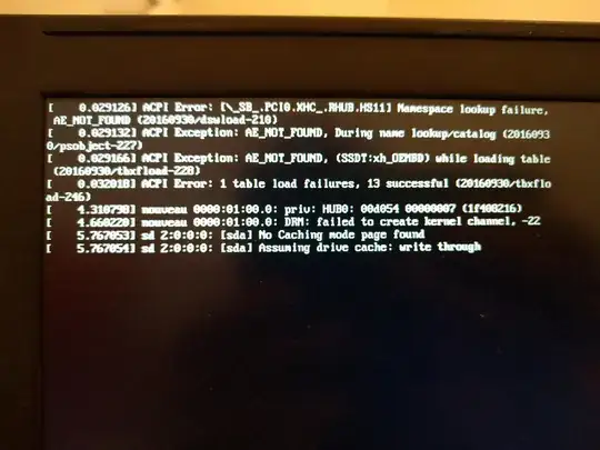 namespace lookup failure