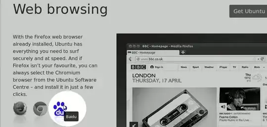 Baidu browser icon on Ubuntu website in 2014
