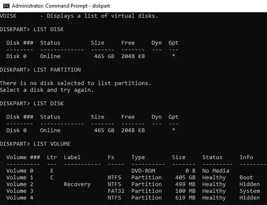 DISK MANAGEMENT and  Command Prompt 
