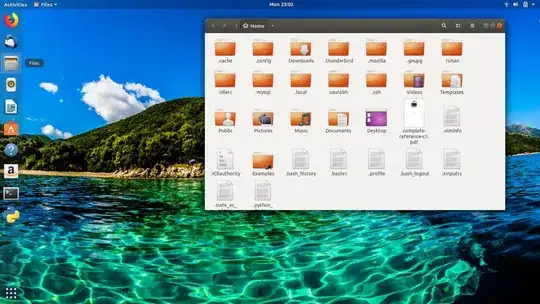 screenshot of Nautilus