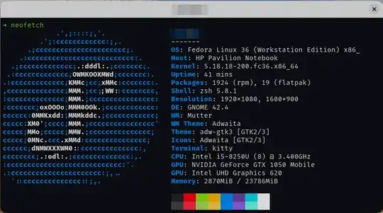 neofetch screenshot