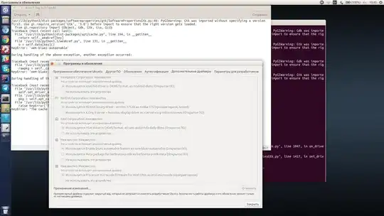 additional drivers manager before changin driver