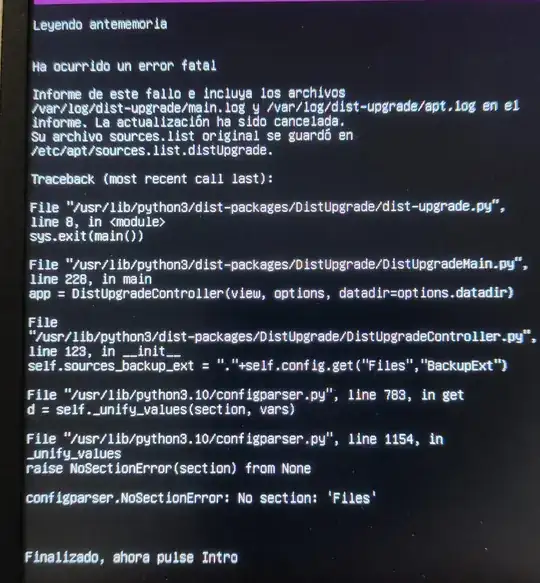 dpkg error from recovery mode