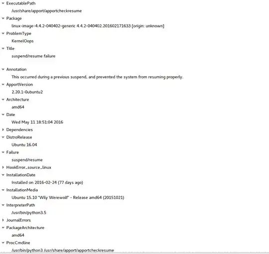 Suspend/resume failure part 1