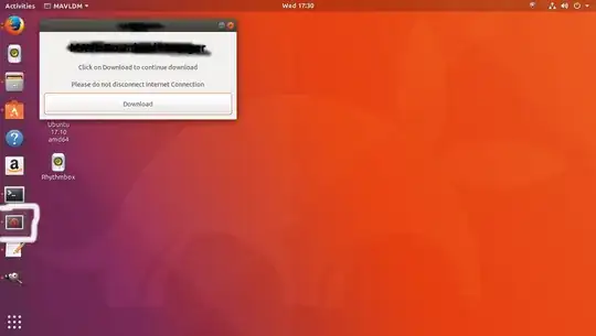 desktop with download dialog