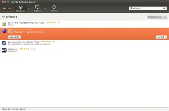 eclipse in software center