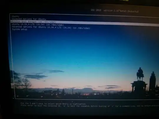 Grub showing Windows Boot Manager