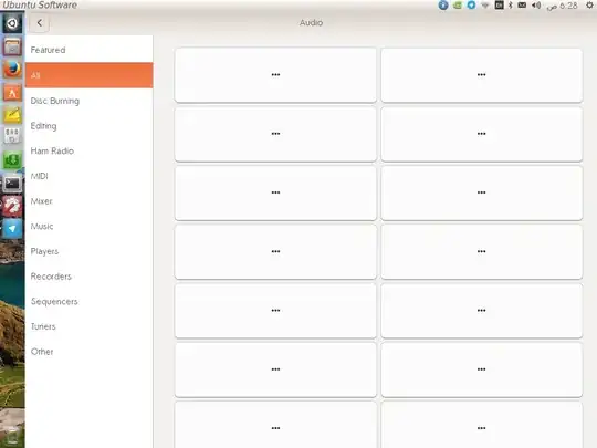 Screenshot of Ubuntu Software Center