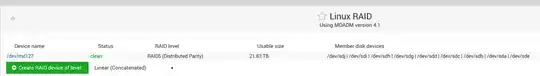 MDADM Settings