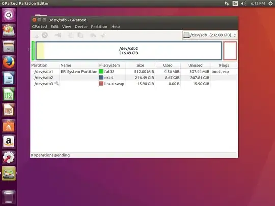 SSD DRIVE PARTITIONS