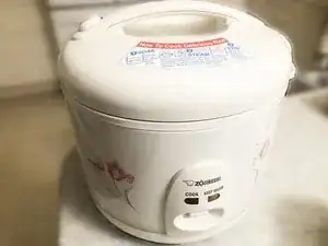 Zojirushi Rice Cooker NS-RNC10 Cooking Switch