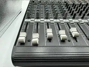 How to Straighten a Bent Fader Arm on a Mackie 1402-VLZ Pro
