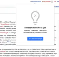 Error state for when users have no content edits to base recommendations on