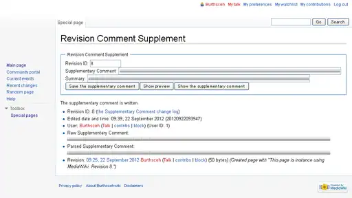 save the supplementary comment and the summary.