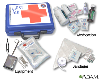 First aid kit First aid kit