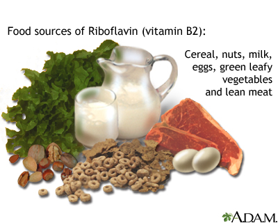 Vitamin B2 source