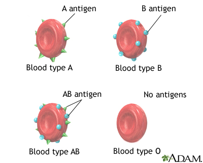Blood types Blood types
