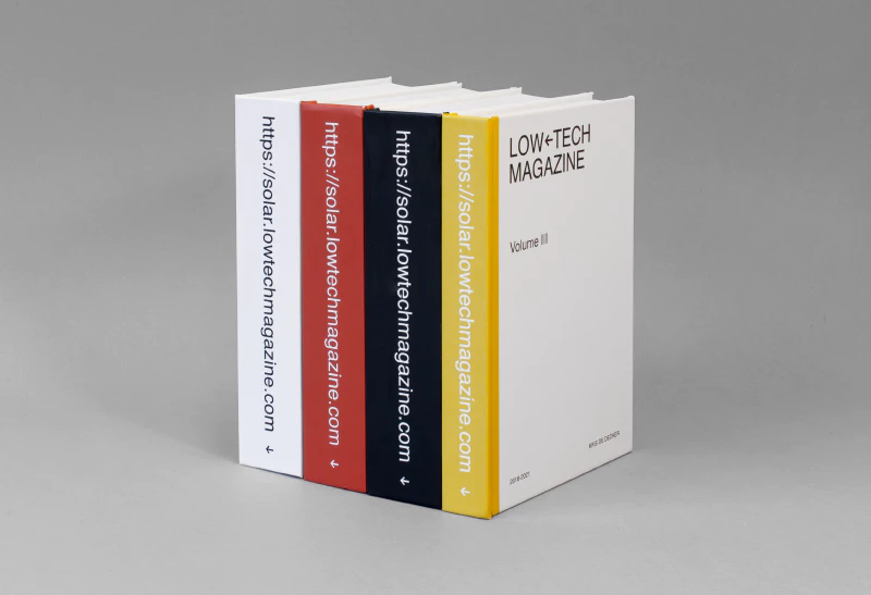 Image: Lowtech Magazine: De website op papier.