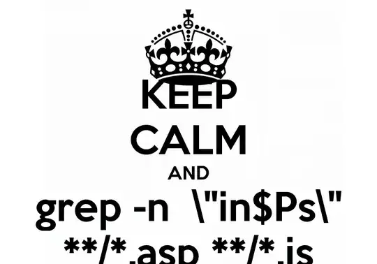 image with **/* example command