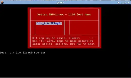 passing foo=bar to kernel