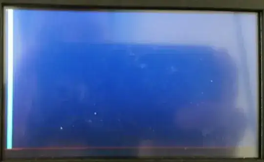 Vertical line screen