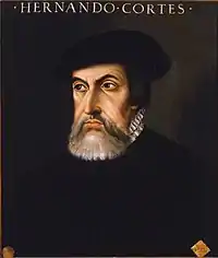 Portrait of Hernán Cortés