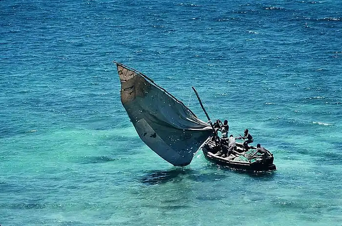Fisherman in Mozambique