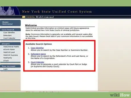 Image titled Find a Court Date in NYC Step 7