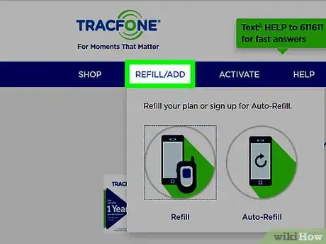Image titled Add Airtime on a Tracfone Step 3