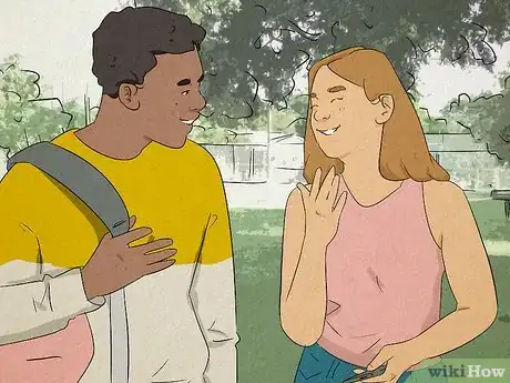 Image titled Secretly Flirt with a Girl Step 7