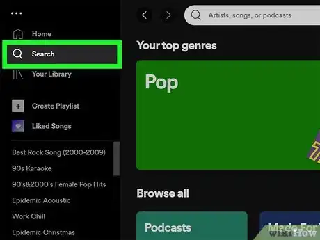 Image titled Add an Artist to a Spotify Playlist Step 3