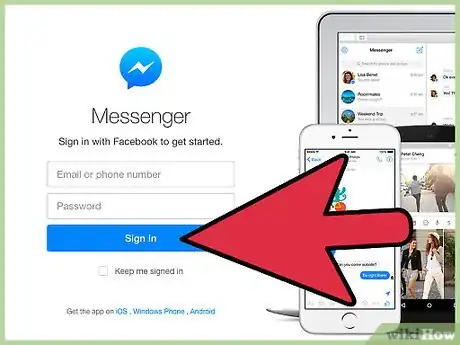 Image titled Use Messenger on a Computer Step 2