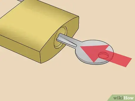 Image titled Open a Padlock Step 12
