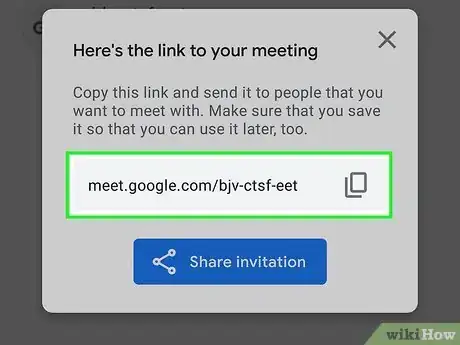 Image titled Create a Google Meet Link Step 4