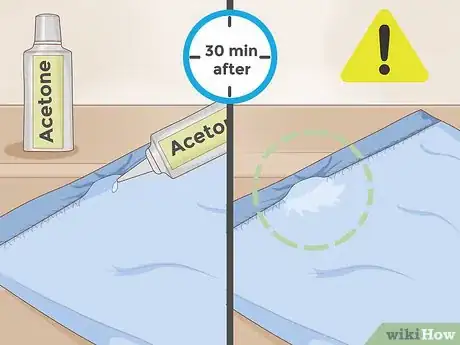 Image titled Get Nail Glue Off of Clothes Step 3
