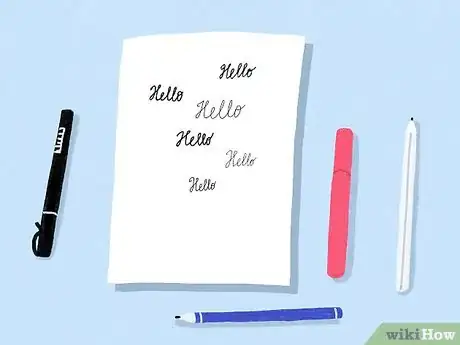 Image titled Have Consistent Handwriting Step 1