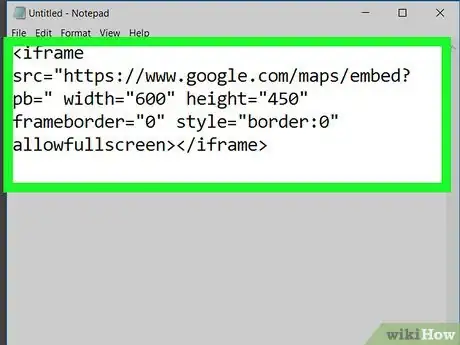 Image titled Embed a Google Map in HTML Step 7