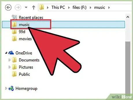 Image titled Put Music Into a Gogear Vibe Step 4