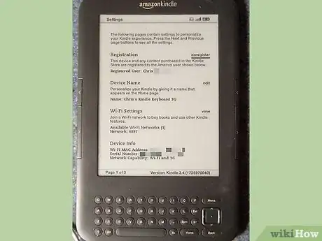 Image titled Register a Kindle Keyboard to Your Amazon Account Step 9