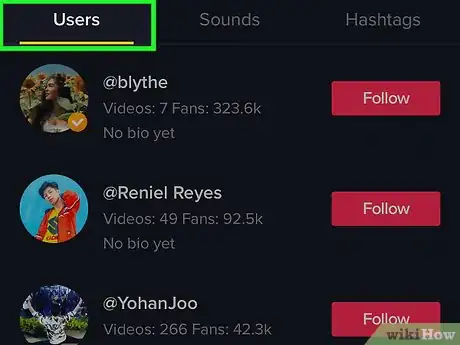 Image titled Find Friends on Tik Tok on iPhone or iPad Step 4