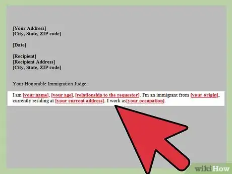 Image titled Write a Letter Requesting Non Deportation of a Person Step 7