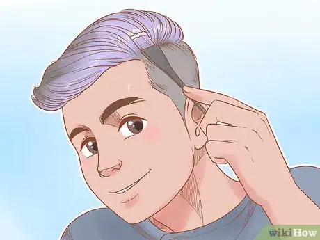 Image titled Bleach Dark Hair Without It Turning Orange Step 16