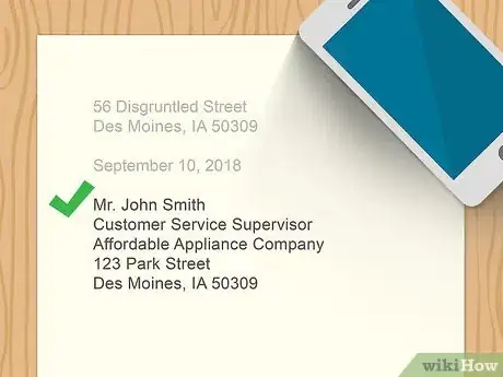 Image titled Start a Complaint Letter Step 8