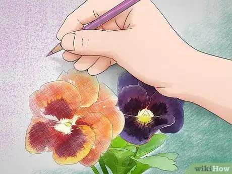 Image titled Color with Colored Pencils Realistically Step 5