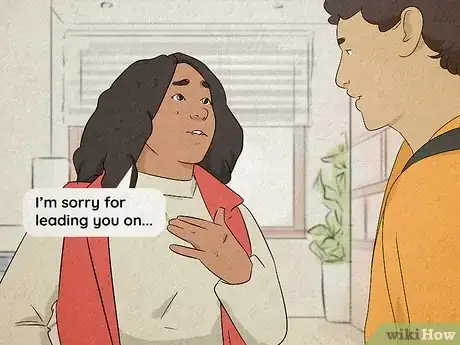 Image titled Let a Guy Down Easy After Leading Him on Step 5